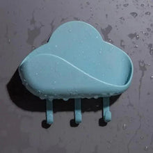 Load image into Gallery viewer, Soap Rack No Drilling Wall Mounted Double Layer Soap Holder Soap Sponge Dish Bathroom Accessories Soap Dishes Self Adhesive Soap Dish Bar Soap Holder Soap Dishes Tray Saver Case Box for Shower Bathroom Kitchen Dish Drainer Drying Rack