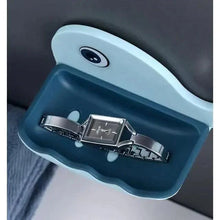 Load image into Gallery viewer, Soap Rack No Drilling Wall Mounted Drain Non Perforated Double Layer Holder Sponge Dish Accessories Magic Soap Dishes Bathroom Cute Soap Dish for Kids Plastic Self Draining Soap Holder for Shower Wall Cartoon Hanging Bathroom Soap Tray with Suction Cup