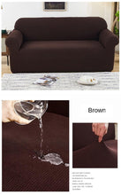 Load image into Gallery viewer, Sofa Cover Waterproof Waffle Sofa Cover All-Inclusive Thick Sofa Towel Waterproof Sofa Cushion Waterproof Couch Cover Dual Waterproof Sofa Cover Stretch Jacquard Sofa Slipcover Leakproof Furniture Protector For Kids