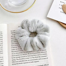 Load image into Gallery viewer, Soft Faux Fur Hair Scrunchies Plush Elastic Hair Bands Women Girls Ponytail Holder Rubber Band Fashion Headwear Ponytail Holder Accessories for Women