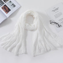 Load image into Gallery viewer, Soft Muslim Crinkle Hijab Scarf Soft Cotton Headscarf Ultra Soft Breathable Head Scarf Islamic Head Wraps Hijab For Women 70*175cm