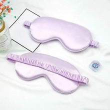 Load image into Gallery viewer, Soft Silk Sleep Eye Mask Portable Travel Eye Patch Nap Eye Patch Super Smooth Eye Mask Eye Cover Sleeping Mask Night