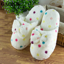 Load image into Gallery viewer, Soft Slipper Womens Home Plush House Winter Warm Slippers Soft Indoors Bedroom Slippers With Memory Foam Comfortable Slip On House Shoes Warm Fur Lined Slippers