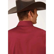 Load image into Gallery viewer, Roper Solid Poplin Snap - Mens Western Shirt