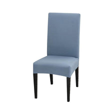 Load image into Gallery viewer, Solid Color Chair Covers Elastic Stretch Protection Case Slipcovers for Wedding Restaurant Home Kitchen Dining Chair Cover Dining Chair Slipcovers Stretch Parsons Chair Covers Sets Chiar Protector Removable Washable Elastic for Ktichen Dining Room