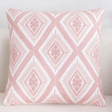 Load image into Gallery viewer, Solid Geometric Cushion Cover Pink Gray Blue Modern Decorative Throw Pillow Case Cushion Case for Room Bedroom Room Decorative Sofa Cushions Throw Pillows Cotton Pillow Covers Pillowcases 45x45