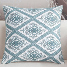 Load image into Gallery viewer, Solid Geometric Cushion Cover Pink Gray Blue Modern Decorative Throw Pillow Case Cushion Case for Room Bedroom Room Decorative Sofa Cushions Throw Pillows Cotton Pillow Covers Pillowcases 45x45