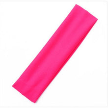 Load image into Gallery viewer, Solid Sports Headband Women Fashion Elastic Hair Bands Running Fitness Yoga Headwear Female Stretch Wash Makeup Gorgeous Hair Accessories For Women