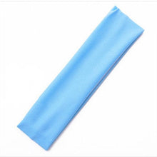 Load image into Gallery viewer, Solid Sports Headband Women Fashion Elastic Hair Bands Running Fitness Yoga Headwear Female Stretch Wash Makeup Gorgeous Hair Accessories For Women