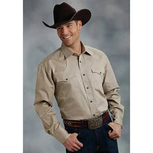 Load image into Gallery viewer, Roper Solid Poplin Snap - Mens Western Shirt
