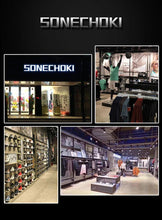 Load image into Gallery viewer, SONECHOKI Running Shorts Men Striped Printing Loose Basketball Sport Gym Breathable Shorts Fitness Training Workout Bottom Male