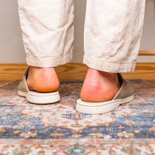 Load image into Gallery viewer, 06-112-GRY SORO Sueded Italian Goatskin Mule Grey