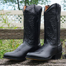 Load image into Gallery viewer, Cowboy Dress Boots | Mens Classic Round-Toe Boots (H7001)