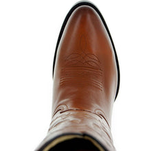 Load image into Gallery viewer, Cowboy Dress Boots | Mens Classic Round-Toe Boots (H7001-Tan)