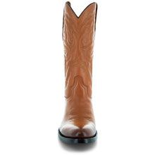 Load image into Gallery viewer, Cowboy Dress Boots | Mens Classic Round-Toe Boots (H7001-Tan)