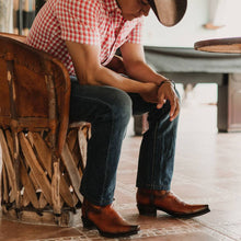 Load image into Gallery viewer, Men's Snip Toe Cowboy Boots Tan (H50030) | Soto Boots
