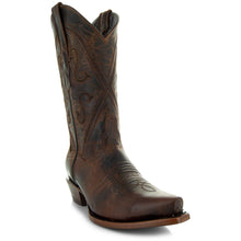 Load image into Gallery viewer, Cheyenne Cowgirl Boots | Women's Snipped Toe Leather Boots (M50041)