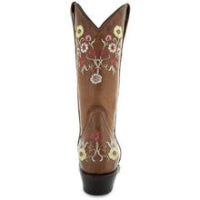 Load image into Gallery viewer, Women's Snipped Toe Western Boots | Floral Showstopper Cowgirl Boots (M50044)