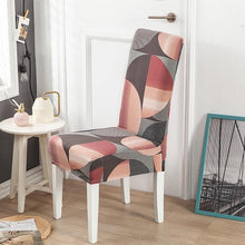 Load image into Gallery viewer, Spandex Chair Cover Stretch Elastic Dining Seat Cover for Banquet Wedding Restaurant Hotel Anti-dirty Removable housse de chaise Chair Covers for Dining Room Stretch Spandex Dining Chair Slipovers Parsons Chair Covers for Dining Room Kitchen