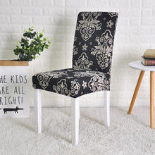 Load image into Gallery viewer, Spandex Chair Cover Stretch Elastic Dining Seat Cover for Banquet Wedding Restaurant Hotel Anti-dirty Removable housse de chaise Chair Covers for Dining Room Stretch Spandex Dining Chair Slipovers Parsons Chair Covers for Dining Room Kitchen