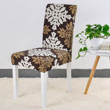 Load image into Gallery viewer, Spandex Chair Cover Stretch Elastic Dining Seat Cover for Banquet Wedding Restaurant Hotel Anti-dirty Removable housse de chaise Chair Covers for Dining Room Stretch Spandex Dining Chair Slipovers Parsons Chair Covers for Dining Room Kitchen