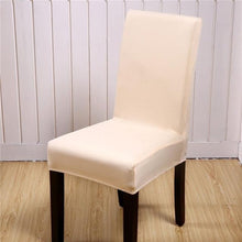 Load image into Gallery viewer, Spandex Chair Cover Stretch Elastic Dining Seat Cover for Banquet Wedding Restaurant Hotel Anti-dirty Removable housse de chaise Chair Covers for Dining Room Stretch Spandex Dining Chair Slipovers Parsons Chair Covers for Dining Room Kitchen