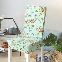 Load image into Gallery viewer, Spandex Dining Chair Cover With Back Elastic Universal Kitchen Living Room Stretch Slipcover Chair Covers Protector Seat Case Chair Cover Seat Protector Super Fit Slipcover Stretch Removable Washable Soft Spandex Fabric for Home
