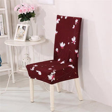 Load image into Gallery viewer, Spandex Dining Chair Cover With Back Elastic Universal Kitchen Living Room Stretch Slipcover Chair Covers Protector Seat Case Chair Cover Seat Protector Super Fit Slipcover Stretch Removable Washable Soft Spandex Fabric for Home