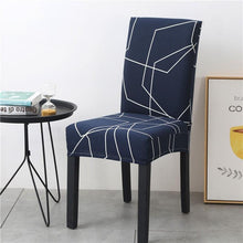 Load image into Gallery viewer, Spandex Dining Chair Cover With Back Elastic Universal Kitchen Living Room Stretch Slipcover Chair Covers Protector Seat Case Chair Cover Seat Protector Super Fit Slipcover Stretch Removable Washable Soft Spandex Fabric for Home