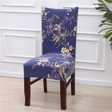 Load image into Gallery viewer, Spandex Dining Chair Cover With Back Elastic Universal Kitchen Living Room Stretch Slipcover Chair Covers Protector Seat Case Chair Cover Seat Protector Super Fit Slipcover Stretch Removable Washable Soft Spandex Fabric for Home