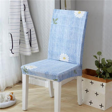 Load image into Gallery viewer, Spandex Dining Chair Cover With Back Elastic Universal Kitchen Living Room Stretch Slipcover Chair Covers Protector Seat Case Chair Cover Seat Protector Super Fit Slipcover Stretch Removable Washable Soft Spandex Fabric for Home