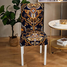 Load image into Gallery viewer, Spandex Seat Chair Cover Removable Slipcover Anti-Dirty Kitchen Cover For Banquet Wedding Dinner RestaurantStretch Spandex Dining Chair Slipcovers Removable Washable Dining Room Chair Protector Cover Seat Slipcover