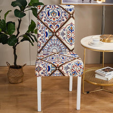 Load image into Gallery viewer, Spandex Seat Chair Cover Removable Slipcover Anti-Dirty Kitchen Cover For Banquet Wedding Dinner RestaurantStretch Spandex Dining Chair Slipcovers Removable Washable Dining Room Chair Protector Cover Seat Slipcover