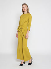 Load image into Gallery viewer, Thick Long Sleeve Shirt with Waist Tie