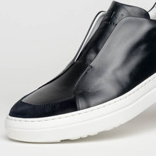 Load image into Gallery viewer, 65-219-BLK SPETTACOLARE Italian Glove Baby Calf Sneakers, Black