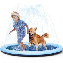 Load image into Gallery viewer, Splash Sprinkler Pad for Dogs Kids Non-Slip Thicken Dog Pool with Sprinkler Pet Summer Outdoor Play Water Mat Toys for Pet Dogs Splash Sprinkler Pad for Dogs Non-Slip Thicken Sprinkler Pool for Summer Outdoor