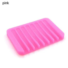 Load image into Gallery viewer, Sponge Holder PP Wheat Straw Storage Rack Drain Soap Box Tray Soapbox 1 Pcs Shower Soap Tray Tool Soap Dish Plate Holder Waterfall Draining Soap Sponge Holder for Shower Kitchen Sink Bathroom Laundry Countertop Face Body Bath Soap, Soap-Saving Dish