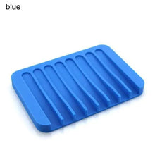 Load image into Gallery viewer, Sponge Holder PP Wheat Straw Storage Rack Drain Soap Box Tray Soapbox 1 Pcs Shower Soap Tray Tool Soap Dish Plate Holder Waterfall Draining Soap Sponge Holder for Shower Kitchen Sink Bathroom Laundry Countertop Face Body Bath Soap, Soap-Saving Dish