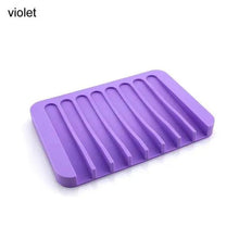 Load image into Gallery viewer, Sponge Holder PP Wheat Straw Storage Rack Drain Soap Box Tray Soapbox 1 Pcs Shower Soap Tray Tool Soap Dish Plate Holder Waterfall Draining Soap Sponge Holder for Shower Kitchen Sink Bathroom Laundry Countertop Face Body Bath Soap, Soap-Saving Dish