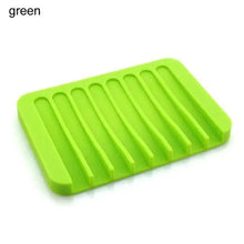 Load image into Gallery viewer, Sponge Holder PP Wheat Straw Storage Rack Drain Soap Box Tray Soapbox 1 Pcs Shower Soap Tray Tool Soap Dish Plate Holder Waterfall Draining Soap Sponge Holder for Shower Kitchen Sink Bathroom Laundry Countertop Face Body Bath Soap, Soap-Saving Dish