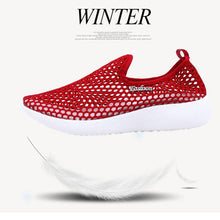 Load image into Gallery viewer, Sport Mesh Breathable Women Shoes Fashion Sports Soft Comfortable Women Shoes Fashion Slip-On Sports Shoes Soft Sole Breathable Comfortable Running Walking Shoes