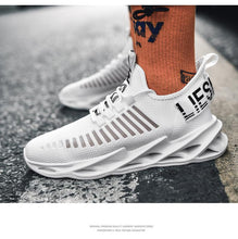 Load image into Gallery viewer, Sport New Mens Sneakers Breathable Running Shoes Outdoor Running Tennis Blade Sneakers Sport Fashion Comfortable Casual Couples Gym Mens Casual Walking Sneakers