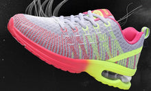 Load image into Gallery viewer, Sport Womans Athletic Sneakers Running Shoes Breathable Hollow Lace-Up Women Fashion Sneakers Lightweight Breathable Walking Shoes Non Slip Athletic Fashion Sneakers