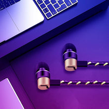 Load image into Gallery viewer, Sports Headphones Wired Gaming In Ear Earbuds Monitor Earphones With Mic Stereo Sound Volume Control 3.5mm Wired Headphones With Bass Earbuds Stereo Earphone Music Sport Gaming Headset With Mic Simple Earphones