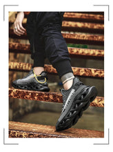 Load image into Gallery viewer, Spring Breathable Men's Sneakers Mesh Casual Shoes Blade Design Tenis Sneakers Summer White Outdoor Running Tennis Blade Sneakers Sport Fashion Comfortable Casual Gym Sneakers