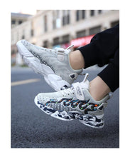 Load image into Gallery viewer, Spring Children Breathable Mesh Sneakers Comforthable Outdoor Sports Shoes Boys Kids Breathable Lightweight Running Shoes For Kids Fashion Athletic Casual Shoes