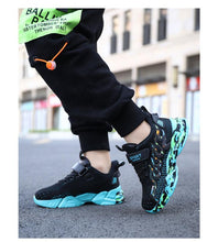 Load image into Gallery viewer, Spring Children Breathable Mesh Sneakers Comforthable Outdoor Sports Shoes Boys Kids Breathable Lightweight Running Shoes For Kids Fashion Athletic Casual Shoes