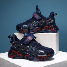Load image into Gallery viewer, Spring Children Breathable Mesh Sneakers Comforthable Outdoor Sports Shoes Boys Kids Breathable Lightweight Running Shoes For Kids Fashion Athletic Casual Shoes