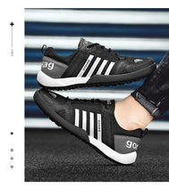 Load image into Gallery viewer, Spring Mens Slip On Casual Shoes Lightweight Comfortable Breathable Couple Walking Sneakers New Mesh Breathable Platform Fashion Running Athletic Sneakers