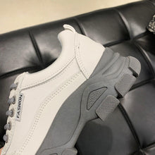 Load image into Gallery viewer, Spring Summer Lace-up White Women Flat Leather Shoes White Board Casual Shoes Women Sneakers Casual Everyday Walking Fashionable Shoes